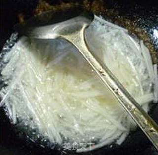 Stir-fried Shredded Carrot with Shrimp Skin Thousands recipe