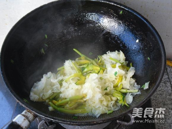 Golden Needle Tremella recipe