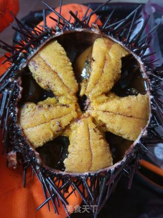 Sea Urchin Steamed Egg recipe