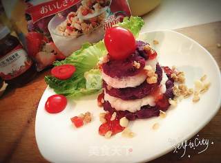 Purple Potato Yam Puree recipe