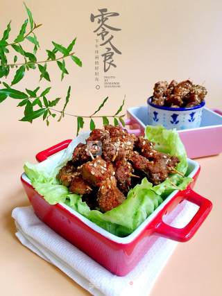 #aca烤明星大赛#roasted Toothpick Meat recipe