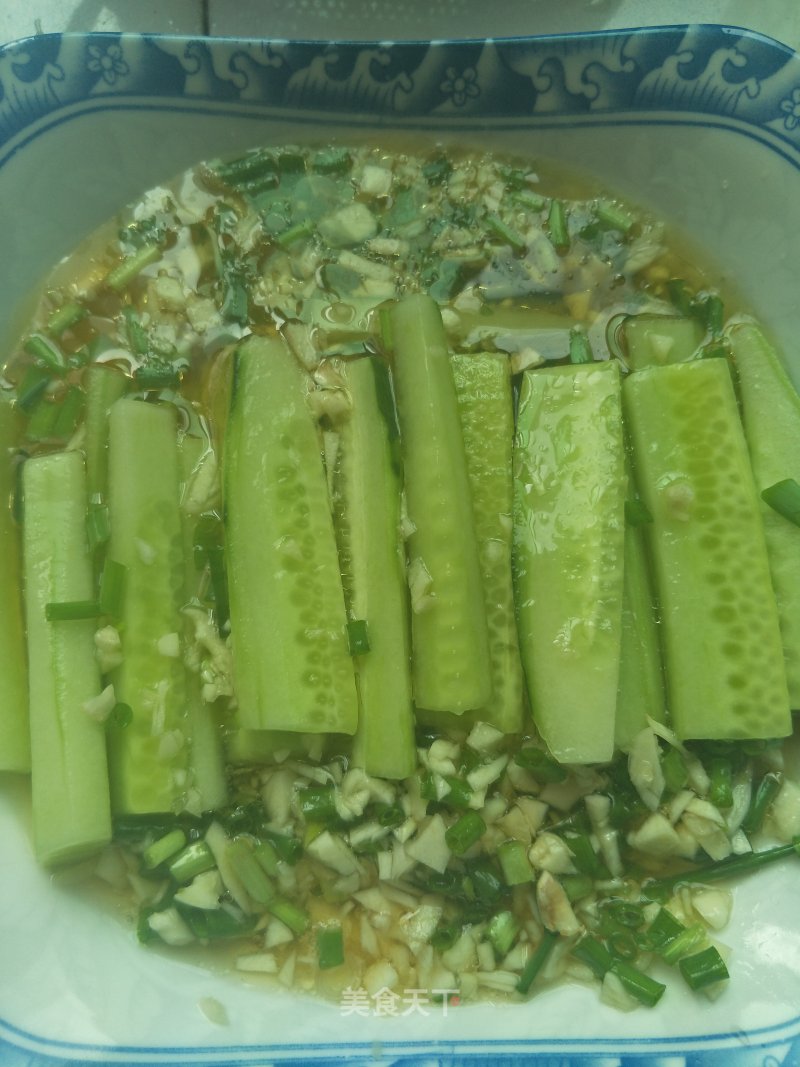 Cucumber with Fruit Vinegar recipe