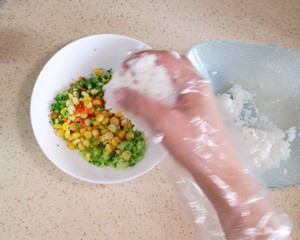 Delicious Pork Floss Rice Ball recipe