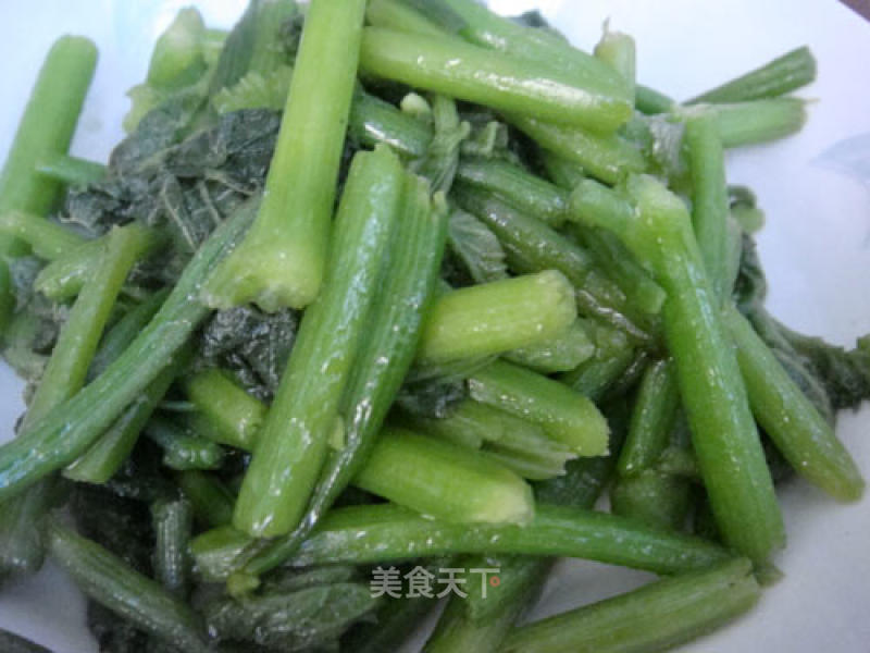 Green Fried Pumpkin Seedlings recipe