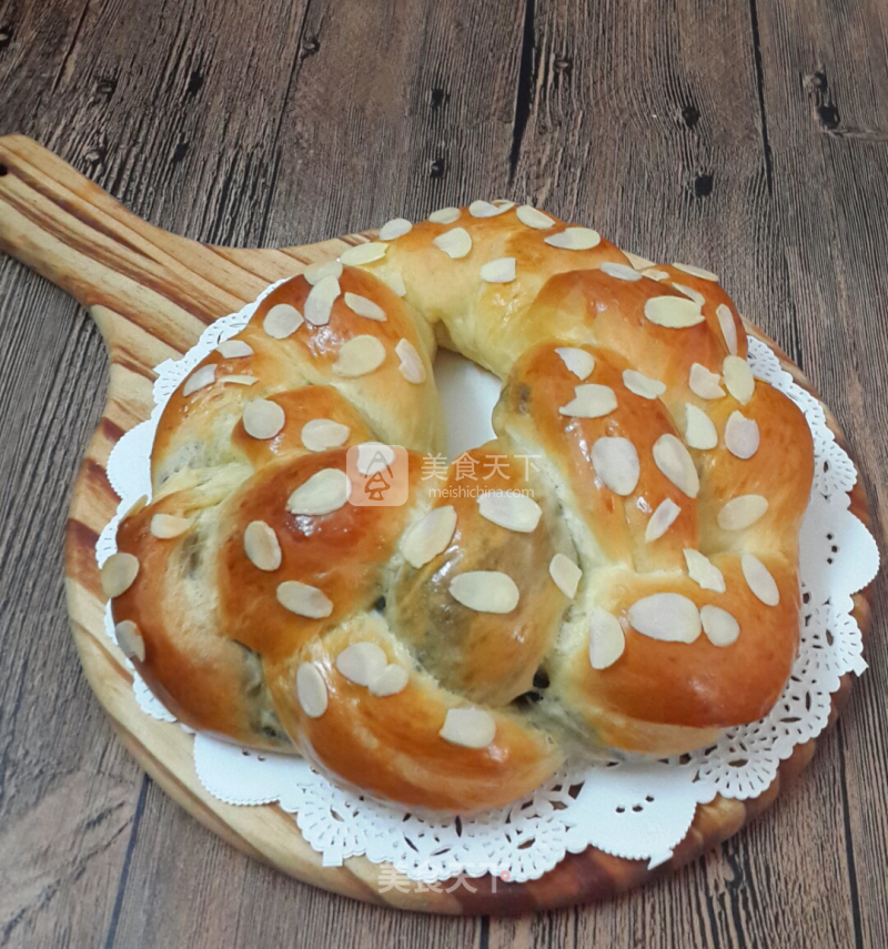 #aca烤明星大赛#almond Sesame Bread recipe