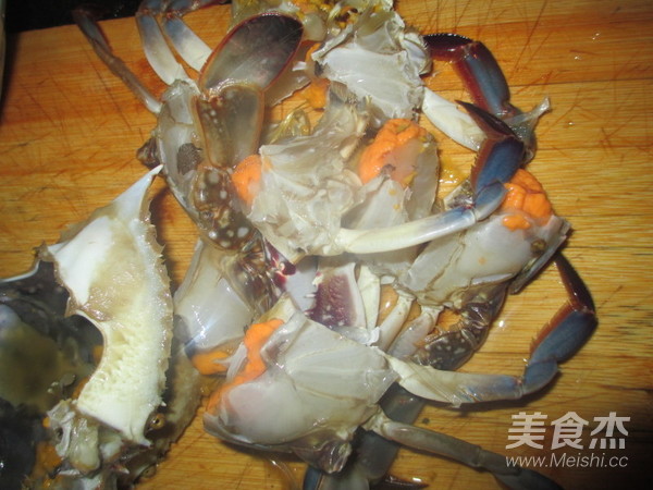 Fried Crab with Salted Egg Yolk recipe
