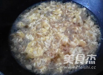 Brown Sugar Mashed Egg Drop Soup recipe