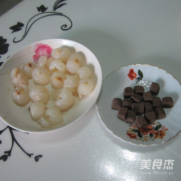 Lychee Milk Cool recipe