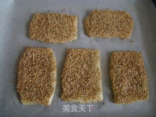 #aca Fourth Session Baking Contest# Making Erotic Scallion Sesame Shortbread Cookies recipe