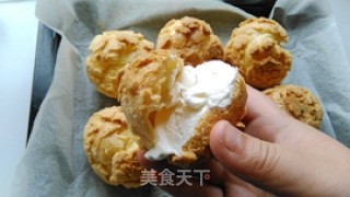 # Fourth Baking Contest and is Love Eating Festival#puff Pastry Cream Puffs recipe