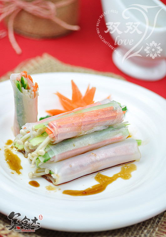 Colorful Crystal Roll recipe