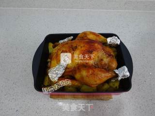 #aca Baking Star Competition# Vanilla Roast Chicken recipe