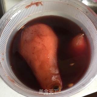 Pear Stew in Red Wine recipe