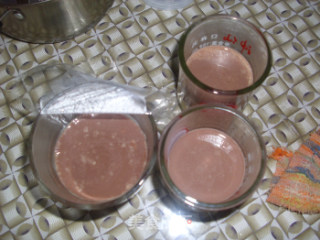 Two-color Milk Pudding recipe