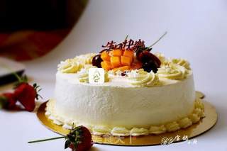 #aca烤明星大赛#cream Fruit Cake recipe