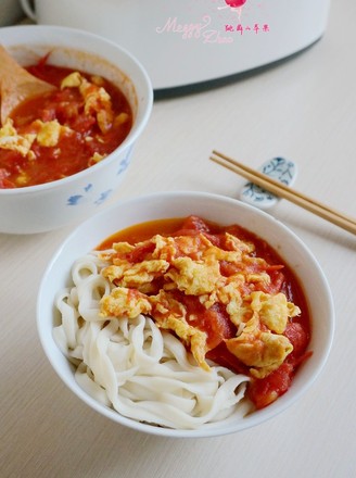 Tomato and Egg Noodles recipe