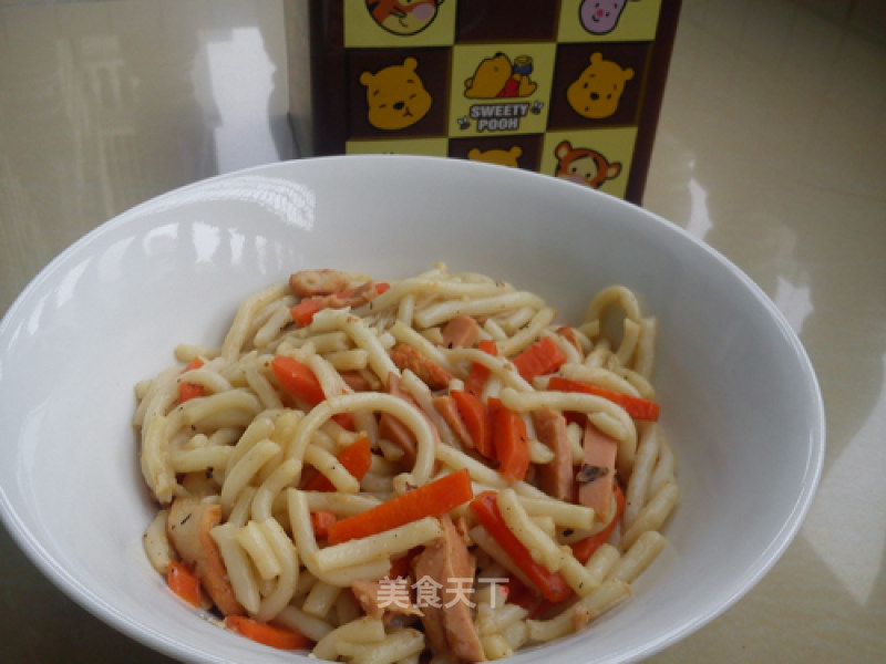 Assorted Fried Udon recipe