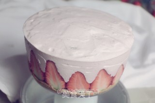 Strawberry Mousse Cake recipe