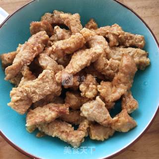 Steamed Bowl with Small Crispy Pork recipe