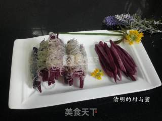Bean and Sweet Potatoes-soy Flour and Purple Sweet Potatoes recipe