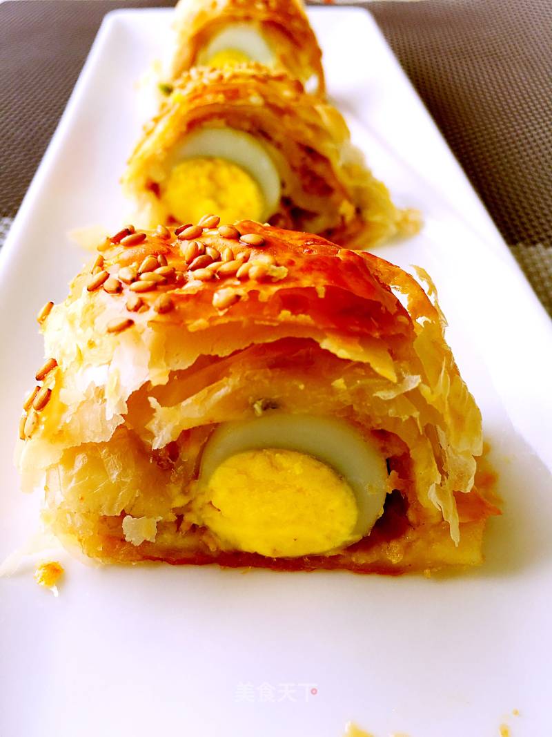 #aca烤明星大赛#crispy Quail Rolls with Minced Meat recipe