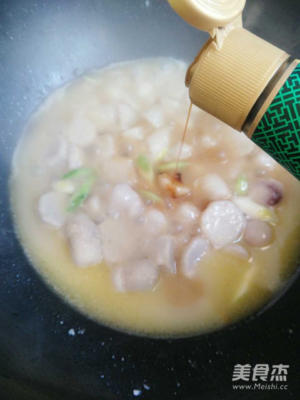 Taro Stewed in Chicken Broth recipe