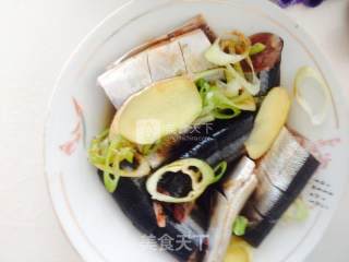 Pan-fried Saury recipe