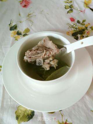 Winter Melon Pork Ribs Scallop Soup recipe