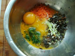 #夏懒人饭#three-color Vegetable Omelette recipe
