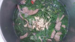 Wolfberry Leaf Pig Run Soup recipe