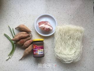 【wenzhou】dried Sweet Potato Shrimp Paste Broth Powder recipe