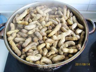 Dry Steamed Peanuts recipe