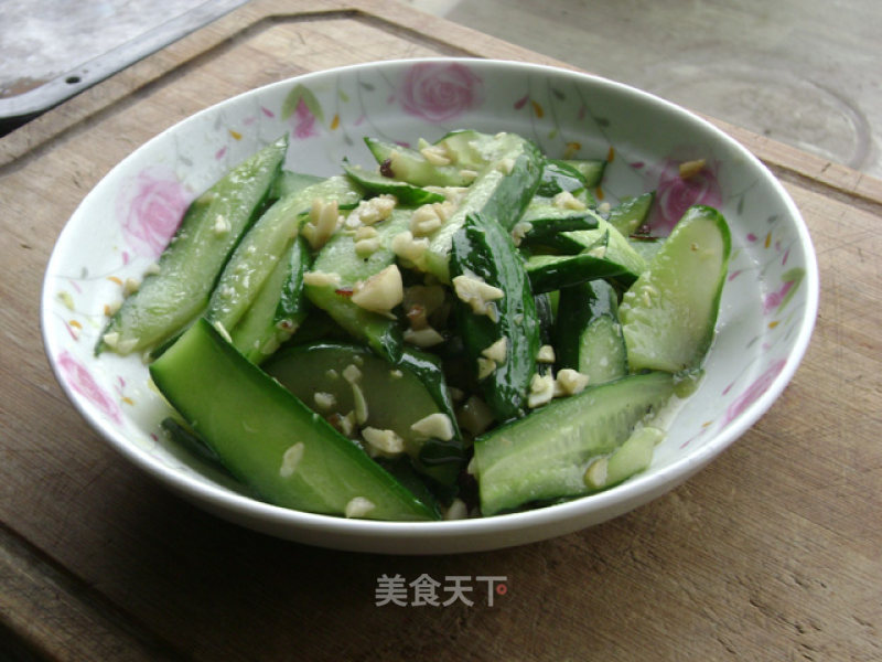 Stir-fried Cucumber Slices [summer Fast Food] recipe