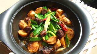 Taro Beef Brisket Claypot recipe