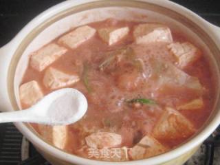 Red Fermented Bean Curd Pomfret Tofu Pot recipe