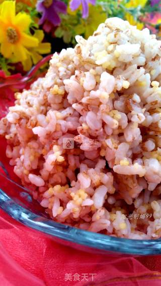 Red Japonica Rice with Mixed Grains recipe