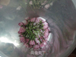 #春食野菜香#salted Cherry Blossoms recipe