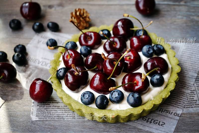 Cherry Cream Tart Pie recipe