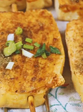 Finger Sucking Frozen Tofu