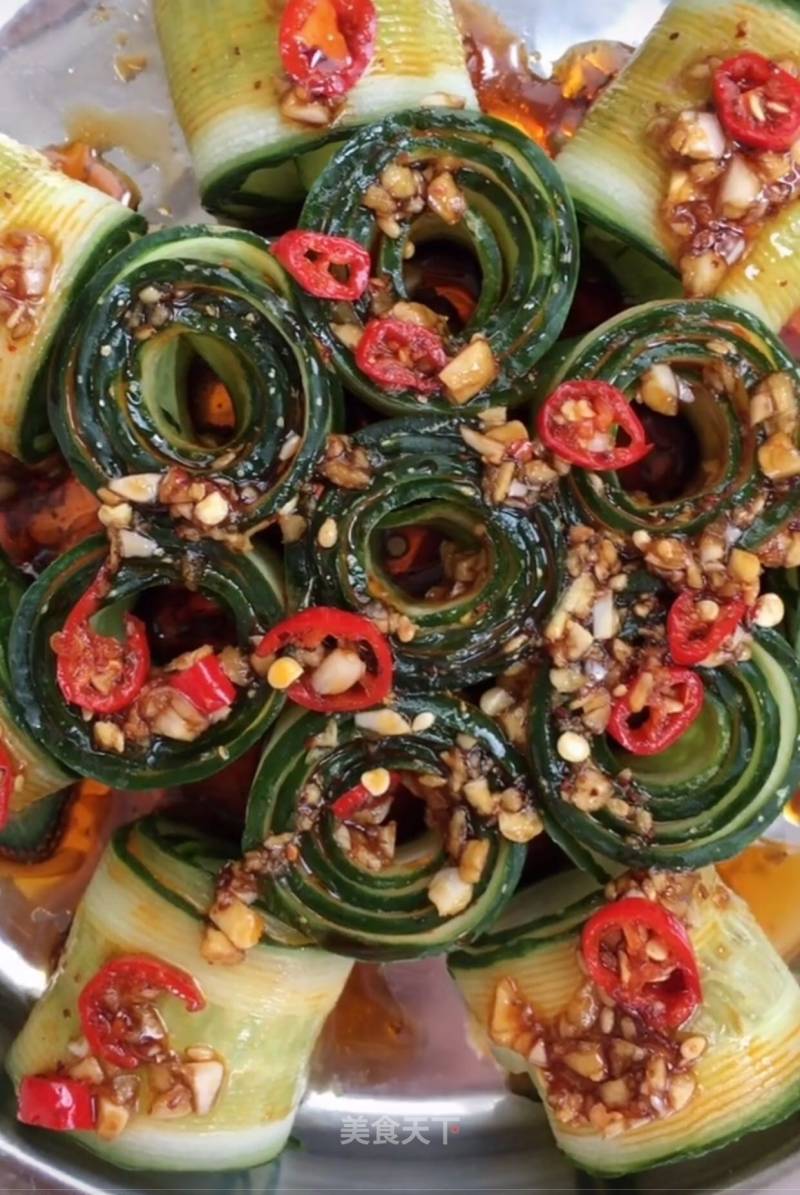 Hot and Sour Cucumber Roll recipe