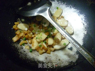 Stir-fried Rice Cake with Dried Radish recipe