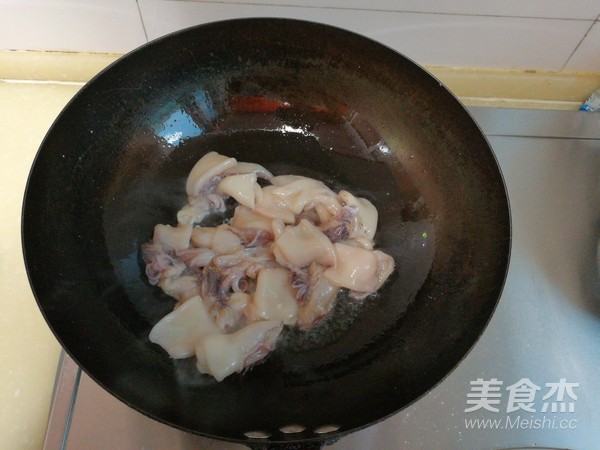 Sea Hare Fried Garlic Moss recipe