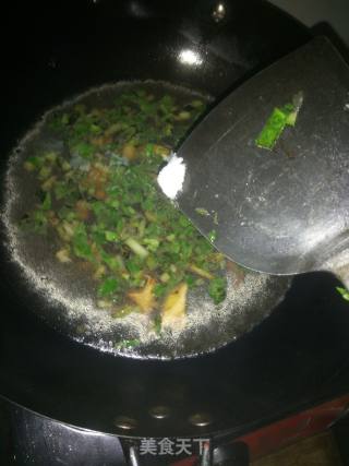 Green Mushroom Noodles recipe