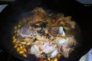 Braised Pork Bone and Soya Beans recipe