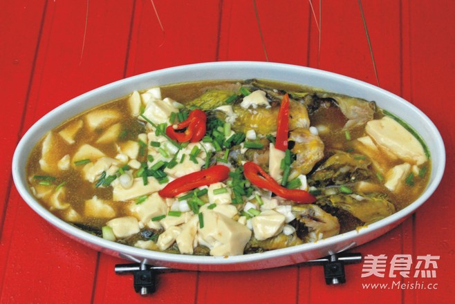 Ang Prickly Fish Braised Tofu recipe