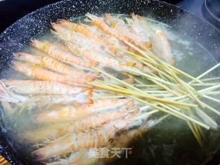 Boiled Skewer Shrimp recipe