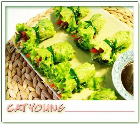 Creative Bacon Fruit and Vegetable Roll recipe