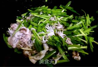 [dalian] Stir-fried Sea Hare with Leek recipe