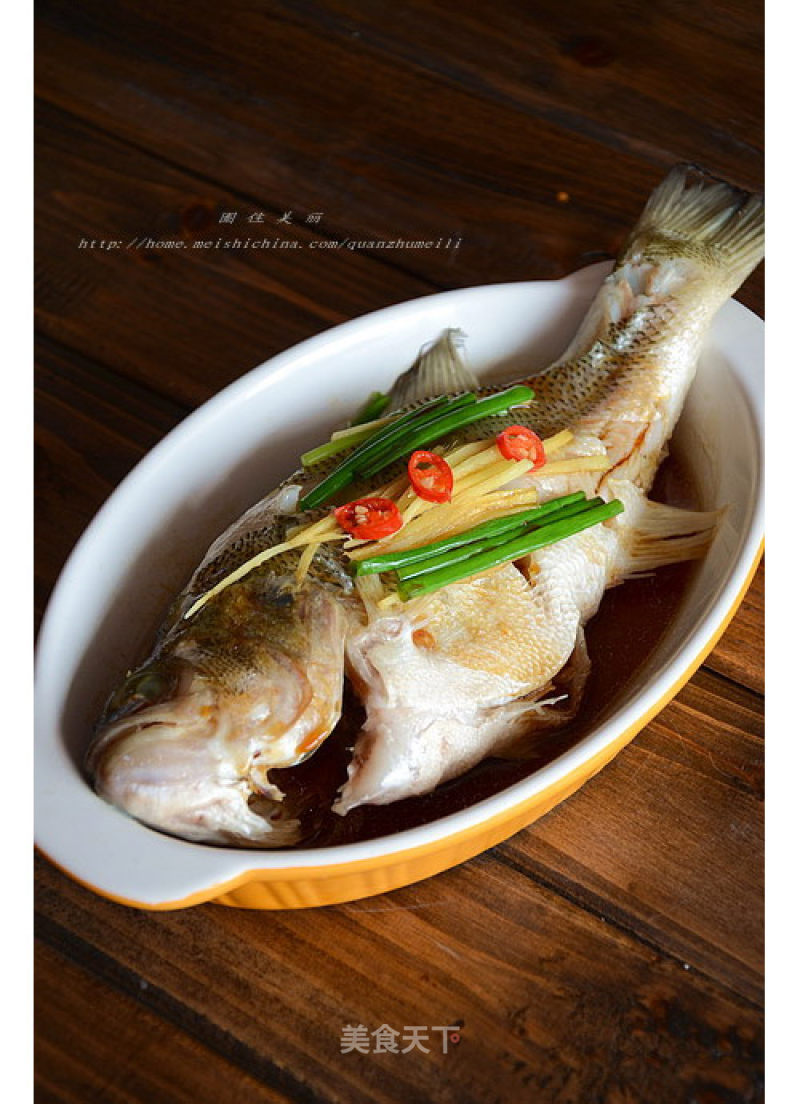 Steamed Sea Bass recipe