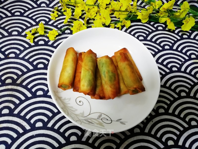 Leek Spring Rolls recipe